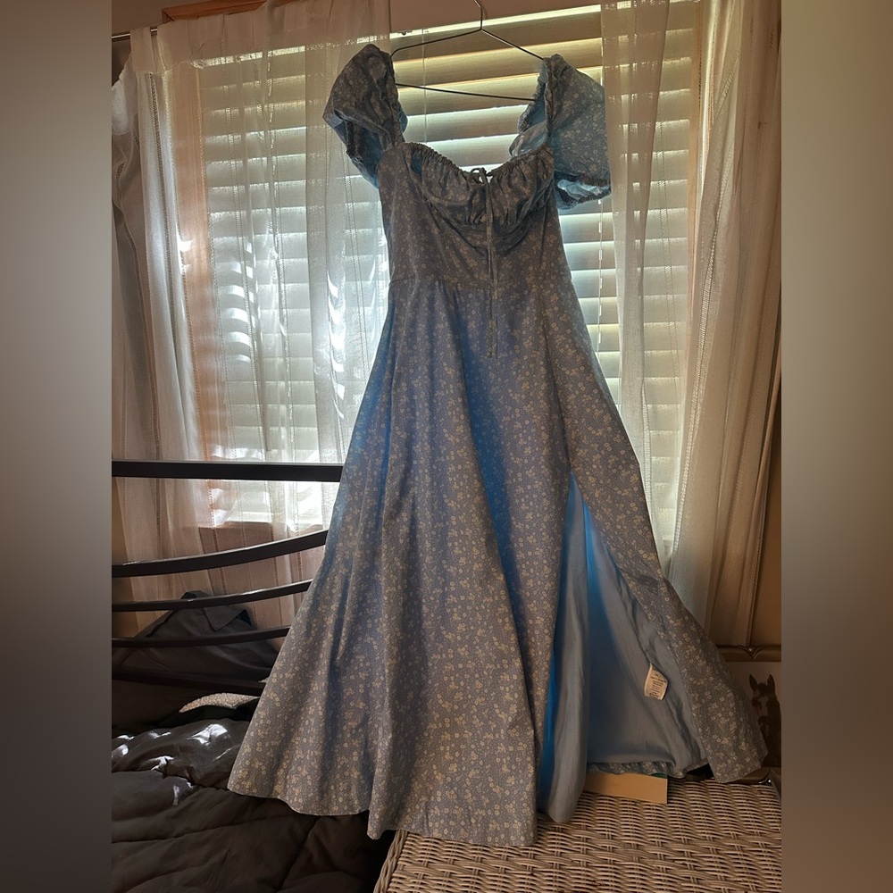 House of CB Light Blue Dress